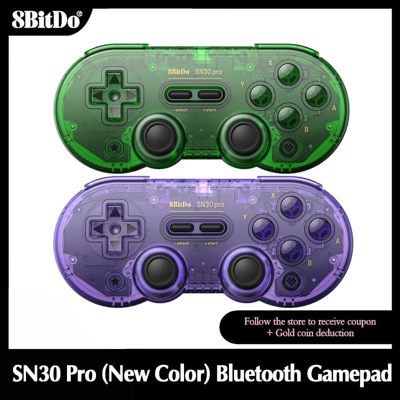 Board Game Android - 8Bitdo SN30 Pro Bluetooth Gamepad Kontroler