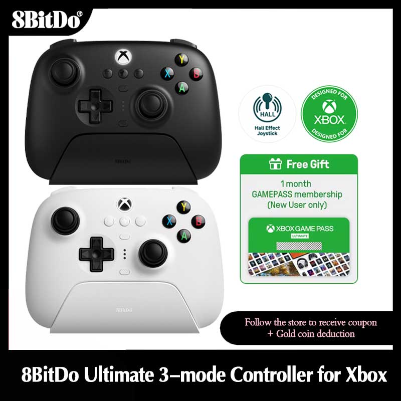 Board Game Android - 8BitDo Ultimate 3-mode Controller with Hall