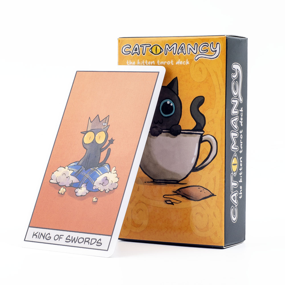 Cat Mancy Kitten Tarot Deck 78 – Board Game Of Life recenzja i cena