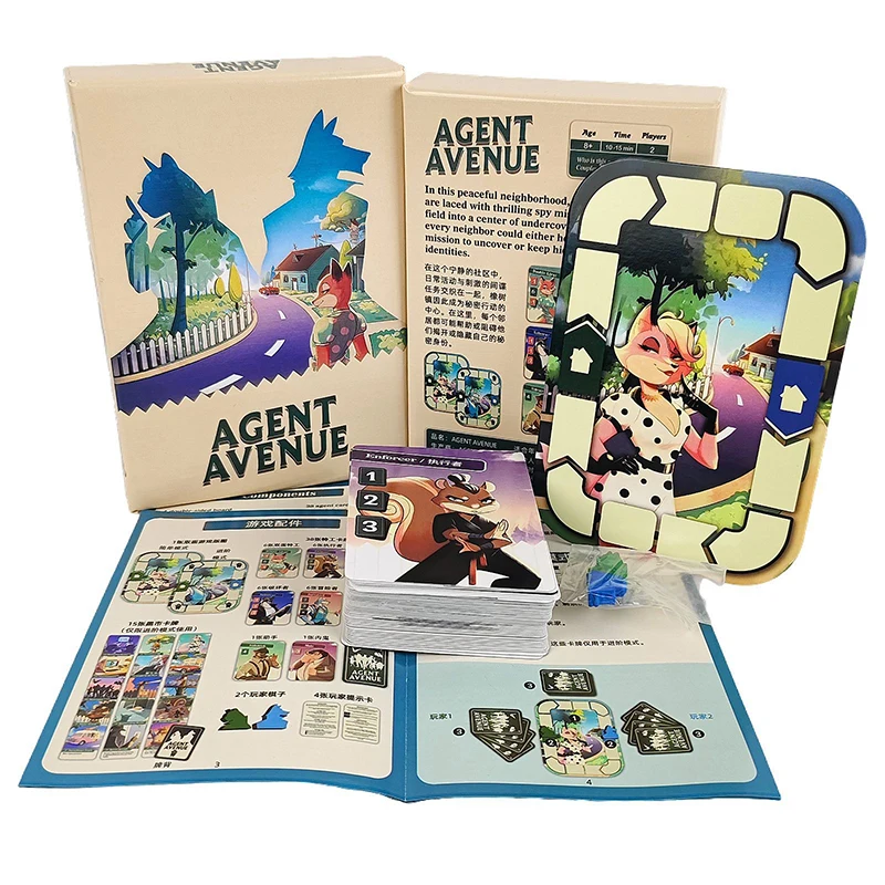 Agent Avenue – gra planszowa,  – Board Game Live recenzja i cena